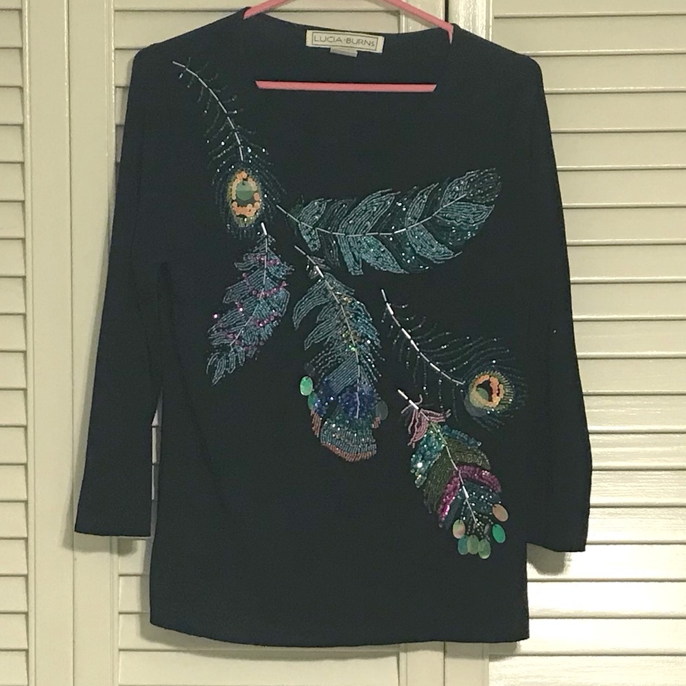 Women’s Beaded Detail Top